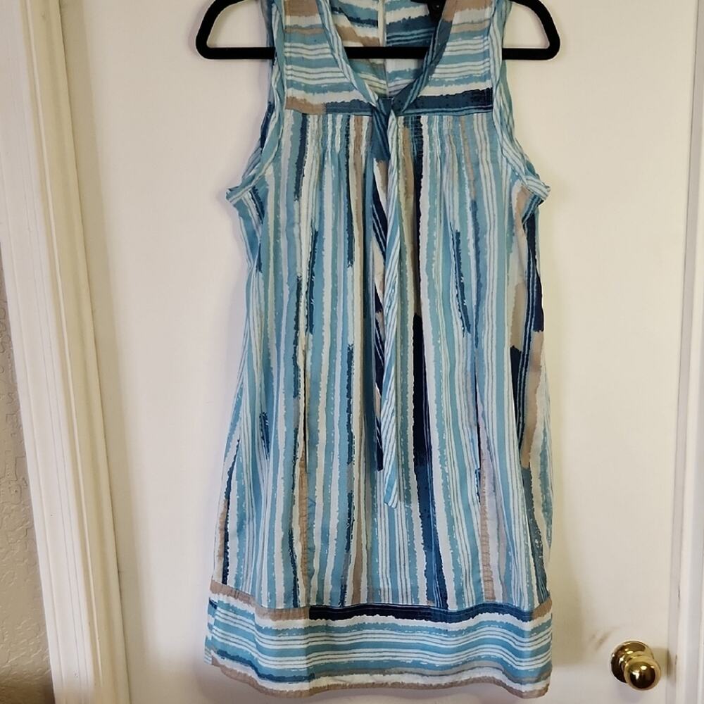 NWT Marc By Marc Jacobs Blue and White Sundress